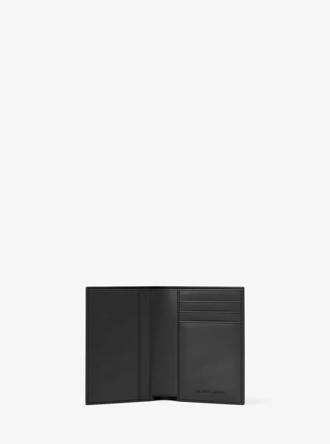 Etui na karty Hudson Pebbled Leather Folio