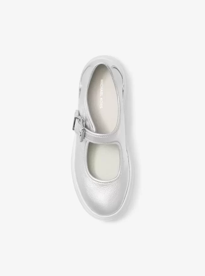 Hayes Metallic Leather Mary Jane Sneaker