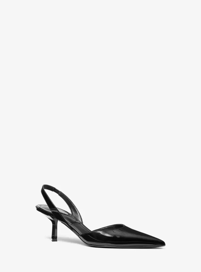 Holly lakierowane skórzane czółenka