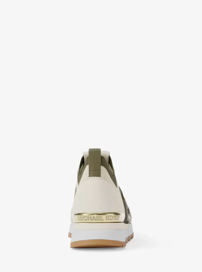 Jenkins Dwukolorowe, rozciągliwe, dzianinowe buty sportowe