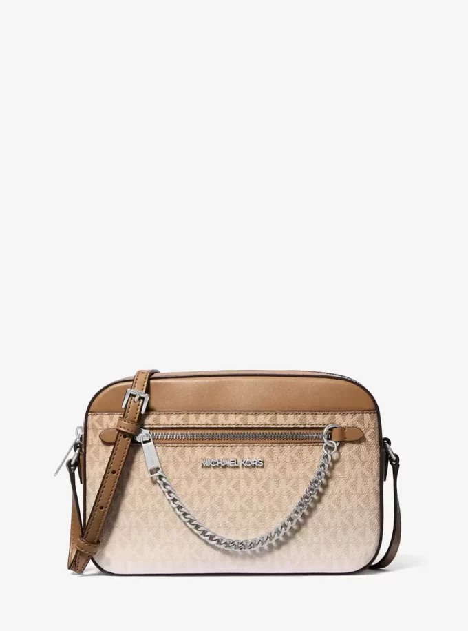Jet Set Duża Ombré Signature Logo Crossbody Body