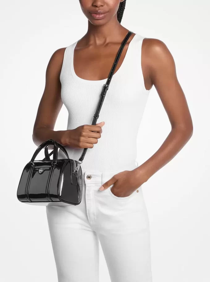 Jet Set Mała Lakierowana Torba Crossbody Jet Set Mała Lakierowana Torba Crossbody