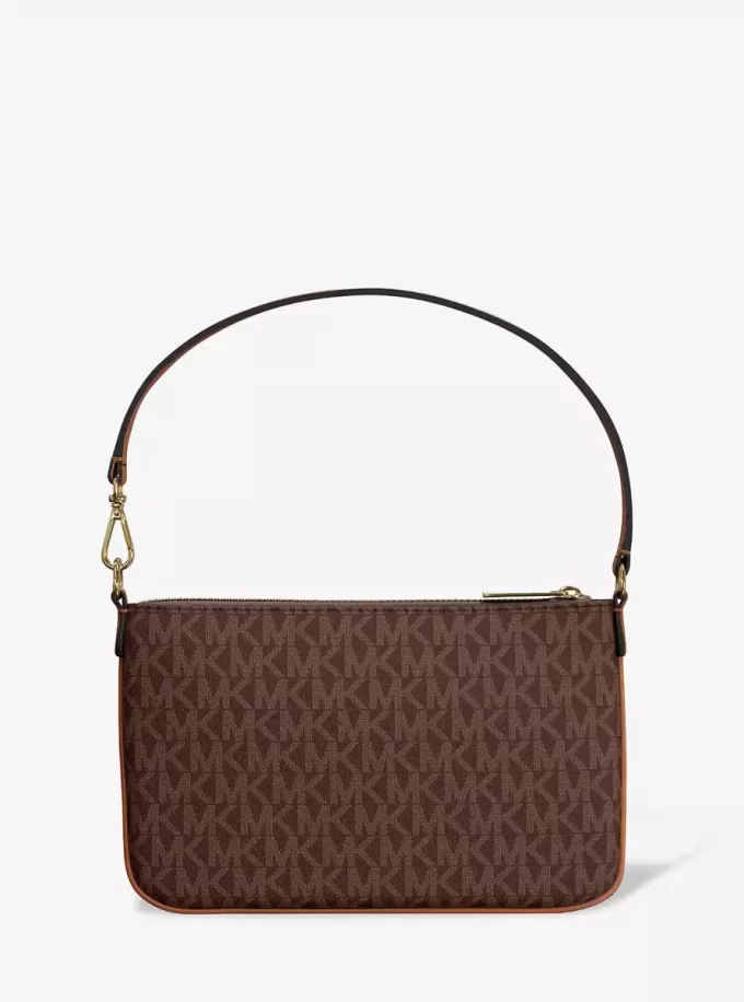 Jet Set Small Signature Logo Convertible Wristbag