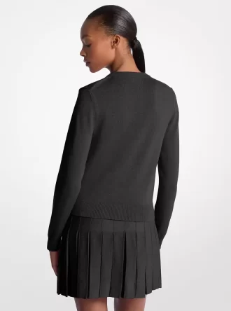 Kardigan z mieszanki bawełny