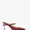Kasia Leather High Mule Pump
