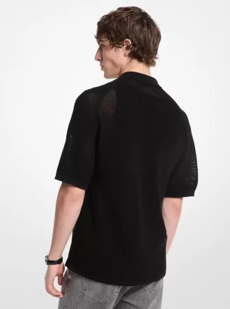 Koszula bawełniana z otwartym splotem