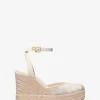 Koturny z espadryli Larissa Logo Jacquard