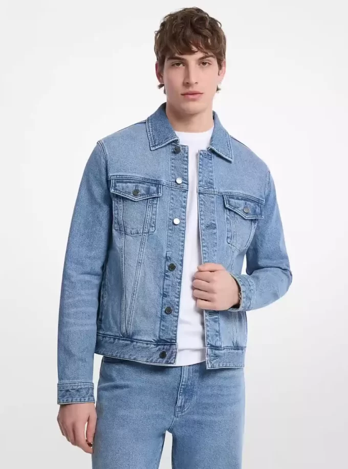 Kurtka jeansowa typu trucker Kurtka jeansowa typu trucker