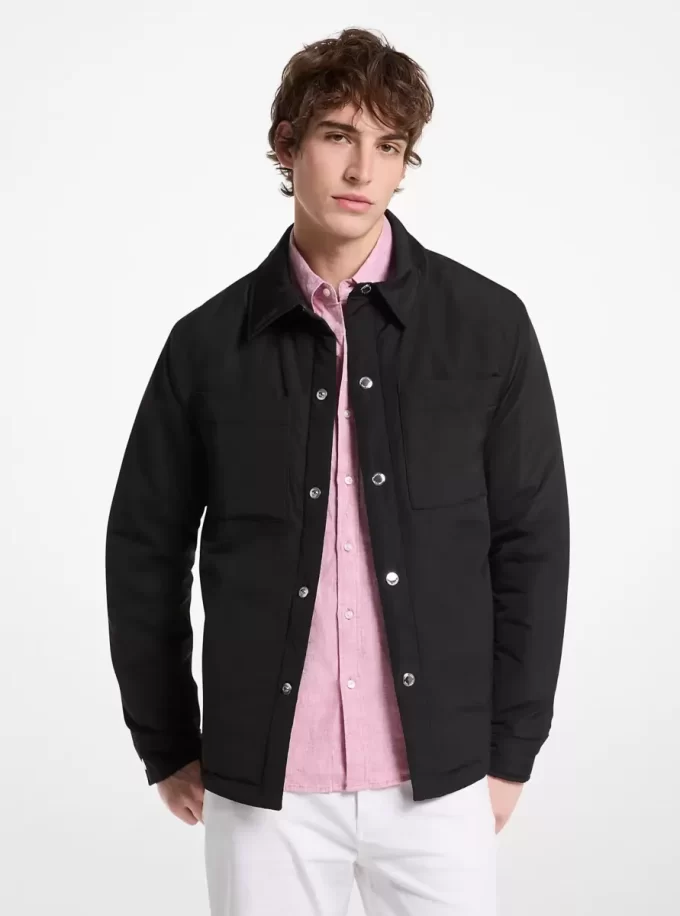 Kurtka koszulowa tkana