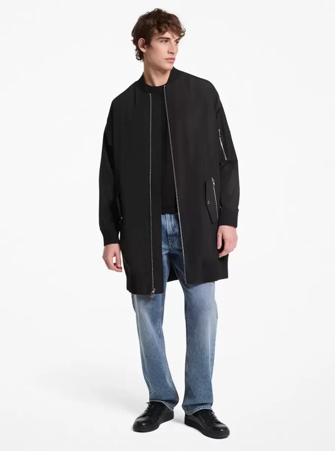 Kurtka typu bomber oversize Kurtka typu bomber oversize