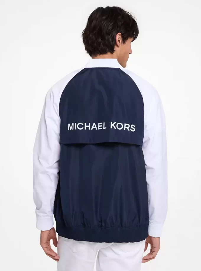 Kurtka wiatrówka z logo Charm