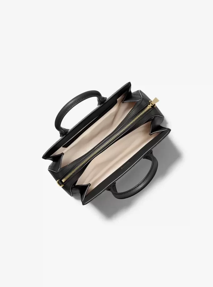 Laila Mała torebka ze skóry groszkowanej