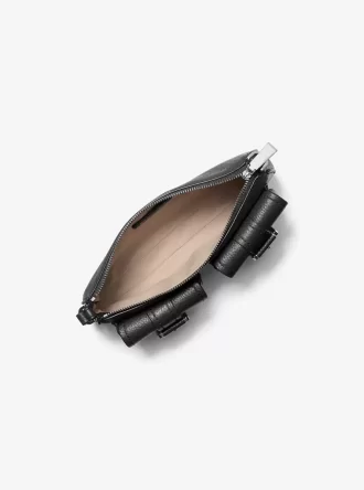 Mała saszetka ze skóry groszkowanej Zoe