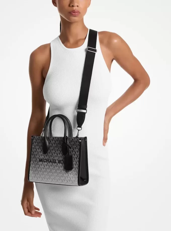 Mała torba na ramię Mirella z logo Ombré Mała torba na ramię Mirella z logo Ombré