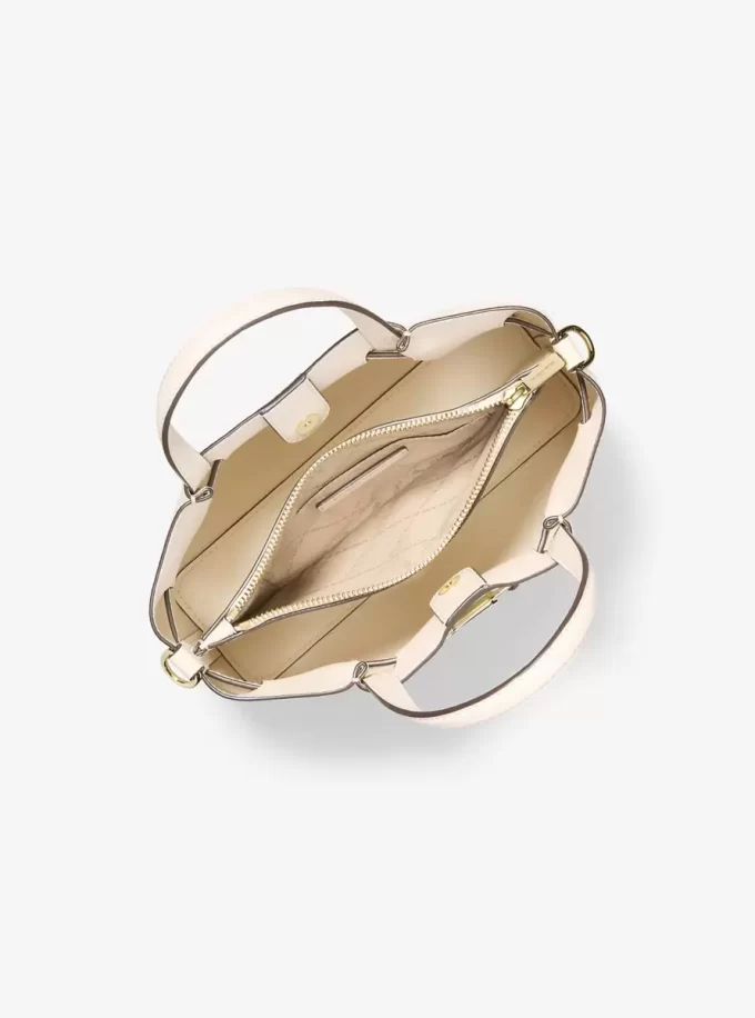 Mała torba skórzana Carson Pebbled