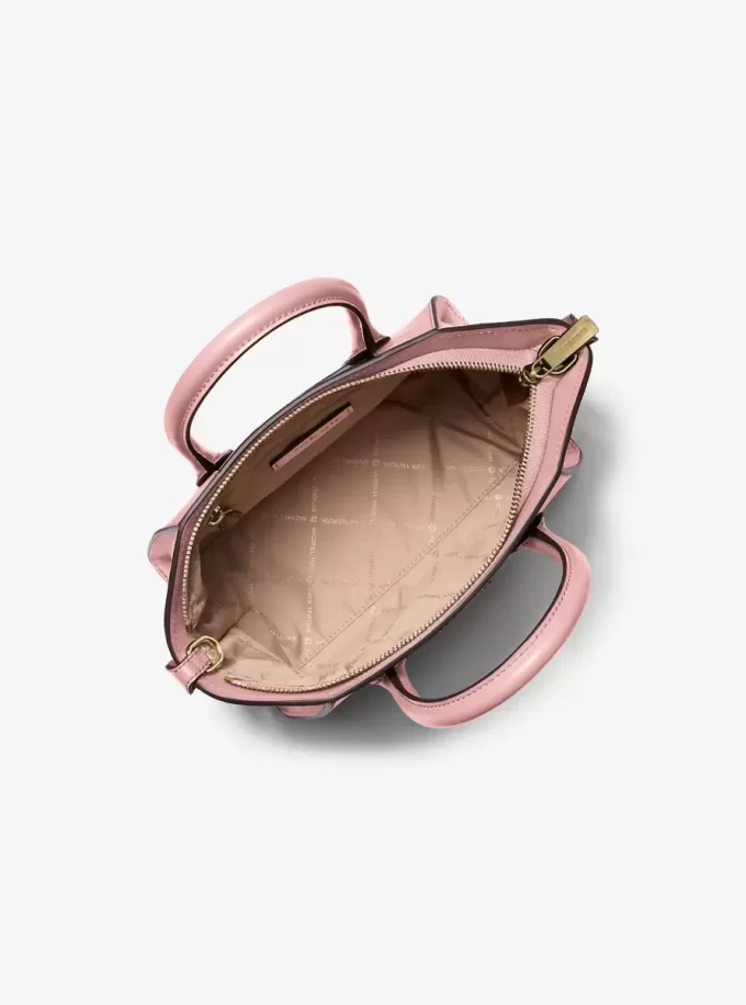 Mała torebka Avril ze skóry groszkowanej