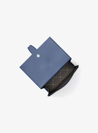 Mała torebka listonoszka Greenwich ze skóry saffiano