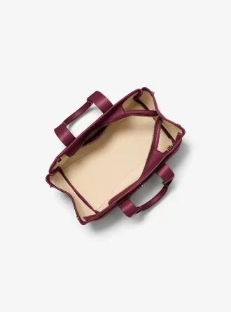 Mała torebka Romee ze skóry groszkowanej