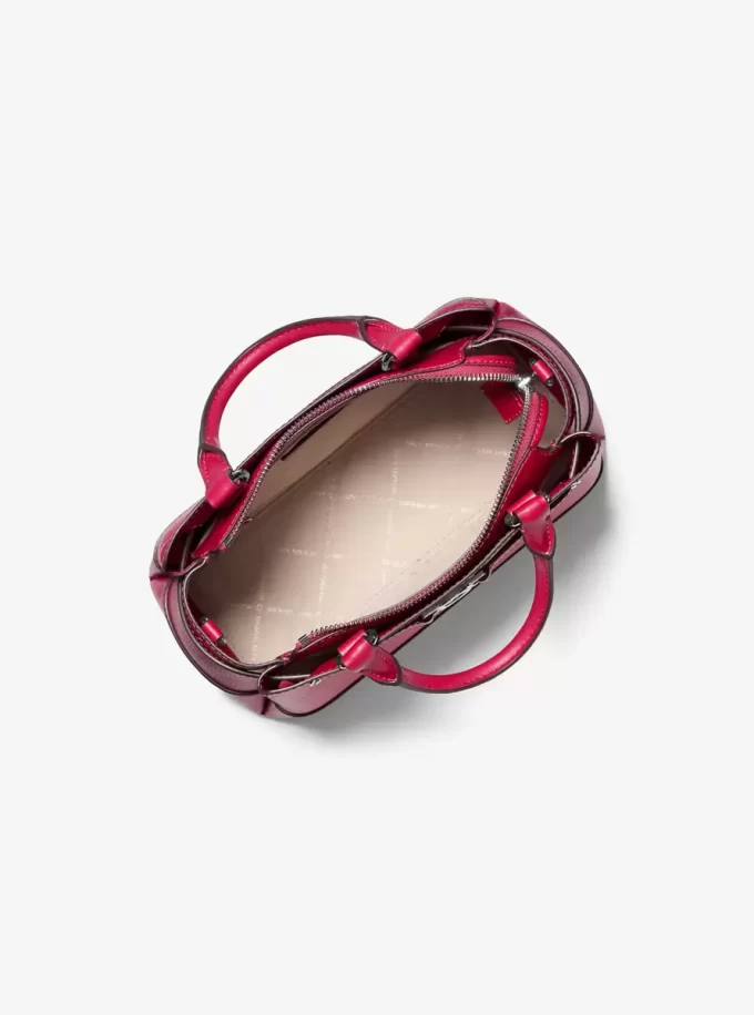 Mała torebka skórzana Reed Pebbled