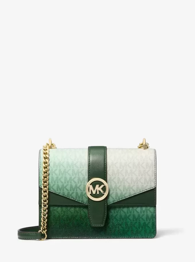 Mała torebka typu crossbody Greenwich Ombré z logo Signature