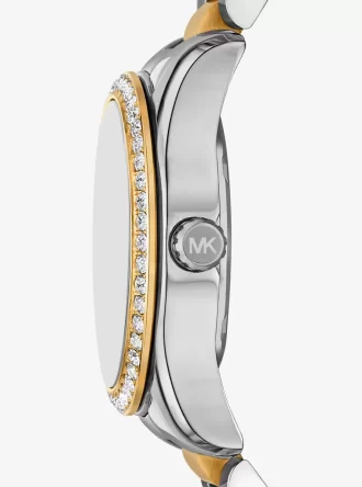 Mini dwukolorowy zegarek Lexington Pavé