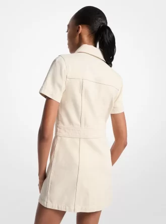 Mini sukienka jeansowa