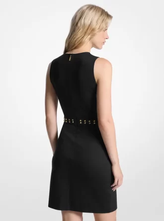 Mini sukienka z ćwiekami