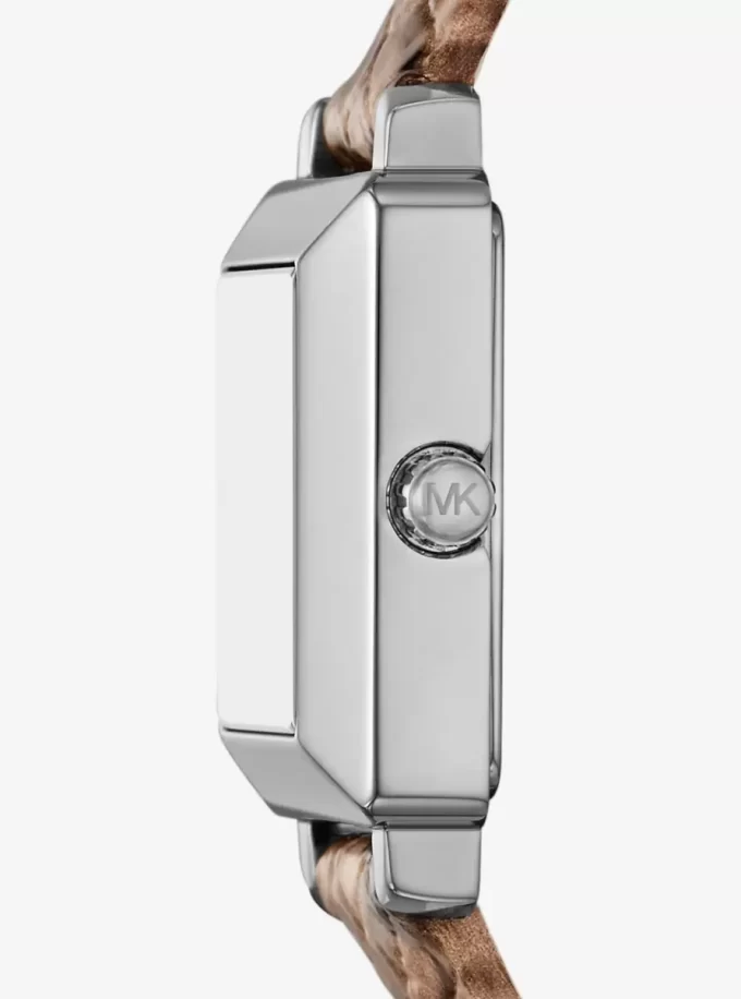 Mini zegarek Gwynn Snake Embossed Leather