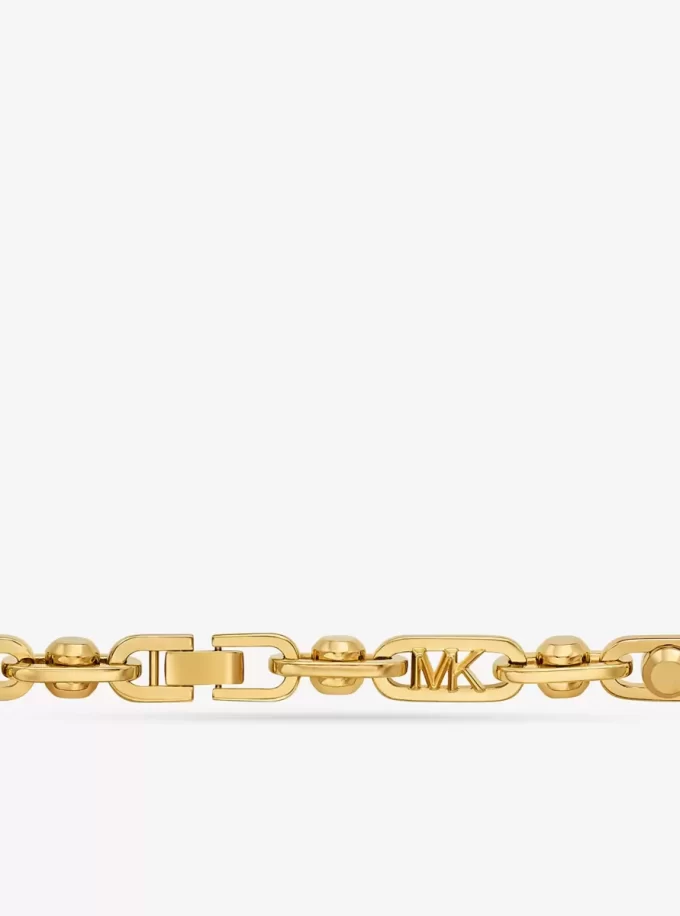 Naszyjnik Astor Link Large Precious Metal-Platerowany Mosiądz