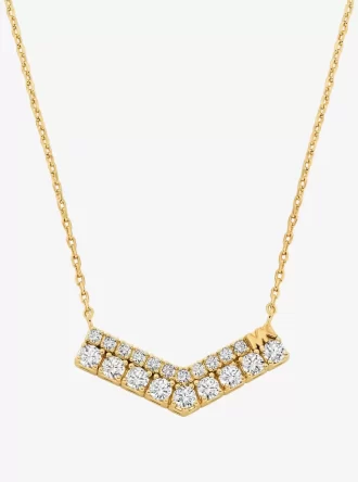 Naszyjnik Pavé Chevron