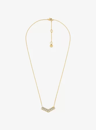 Naszyjnik Pavé Chevron