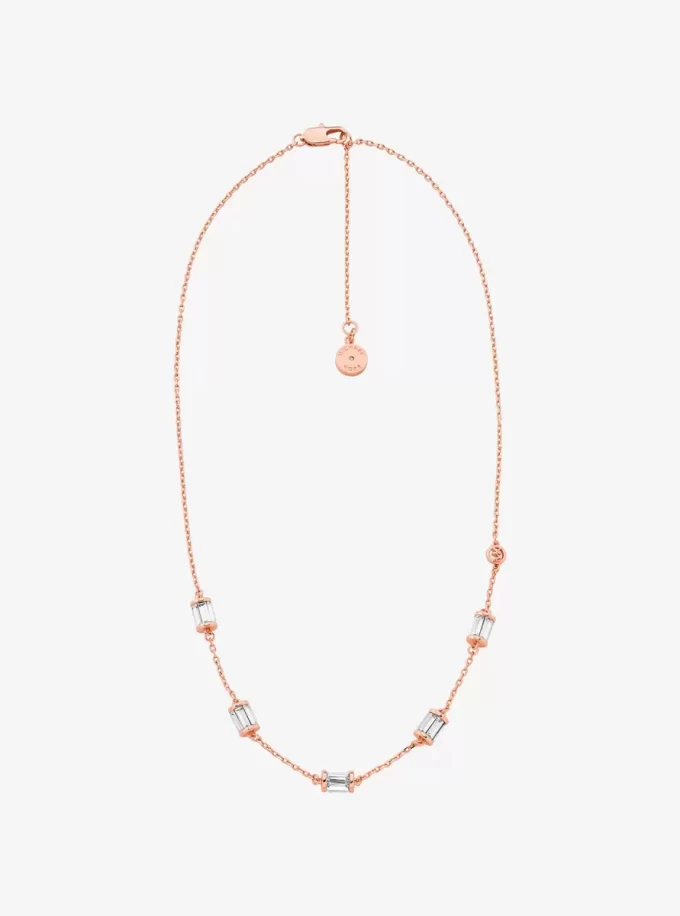 Naszyjnik z cyrkonii sześciennej