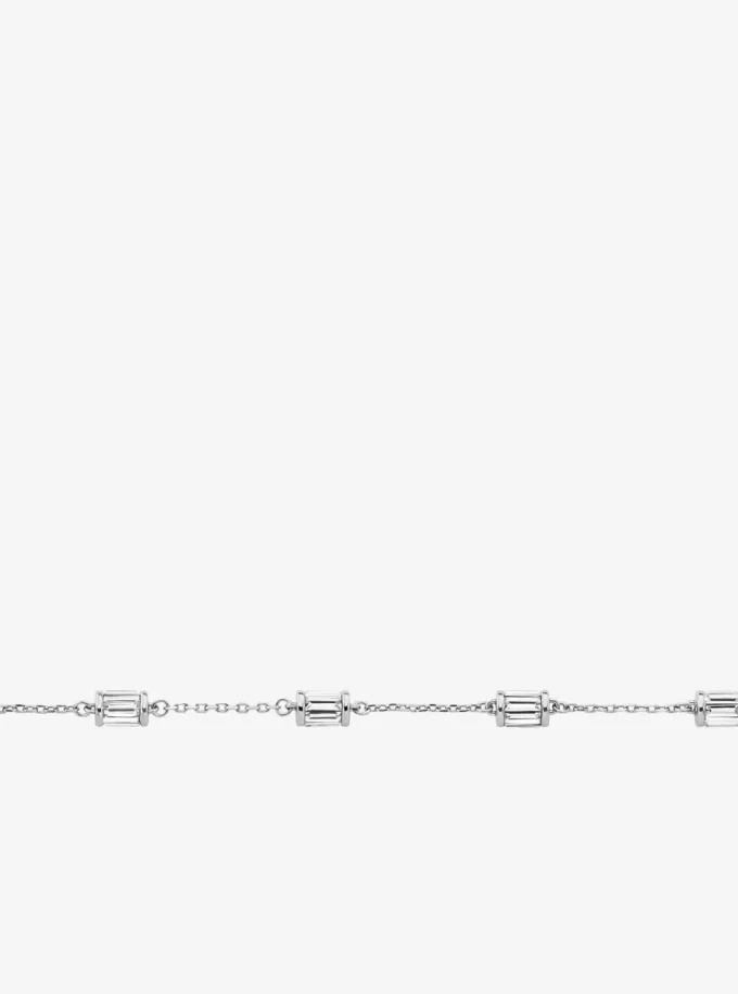 Naszyjnik z cyrkonii sześciennej