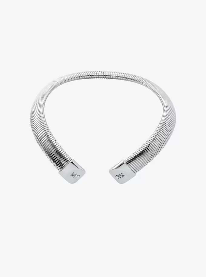 Naszyjnik z mosiężnej obroży platerowanej szlachetnym metalem Naszyjnik z mosiężnej obroży platerowanej szlachetnym metalem