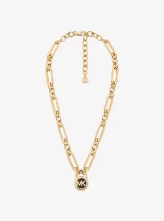 Naszyjnik z zamkiem Pavé