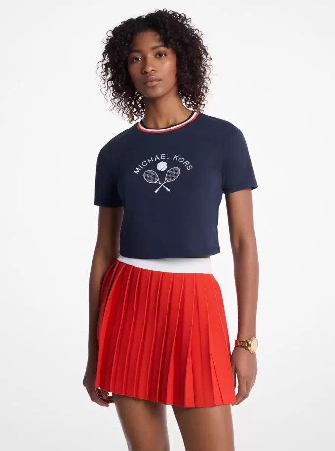 Ozdobna bawełniana koszulka dla niemowląt