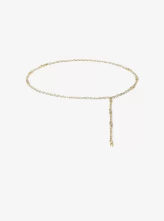 Ozdobny pasek z ogniw łańcuszkowych