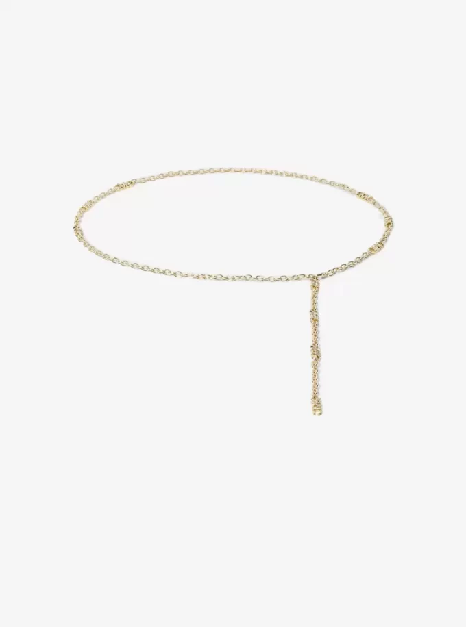 Ozdobny pasek z ogniw łańcuszkowych