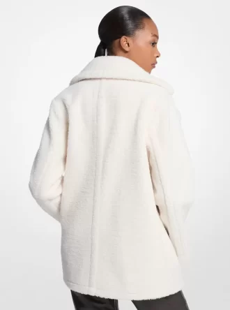 Płaszcz ze sztucznego futra Teddy