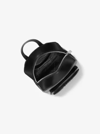 Plecak Jaycee Extra-Small z chropowatej skóry, rozkładany