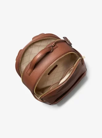 Plecak ze skóry licowej Sable, średniej wielkości, groszkowanej Plecak ze skóry licowej Sable, średniej wielkości, groszkowanej