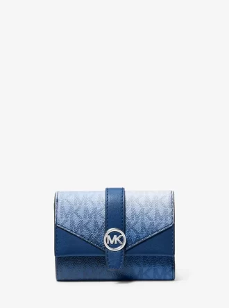 Portfel Greenwich Medium Ombré Signature Logo Tri-Fold