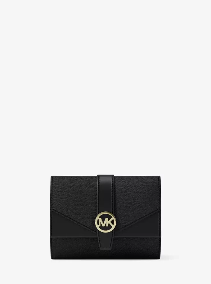 Portfel Greenwich Medium Saffiano Leather Trifold