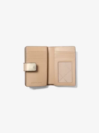 Portfel Jet Set Medium Metallic Logo