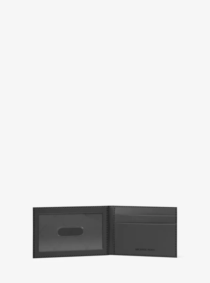 Portfel składany z logo Cooper Signature i etui na paszport