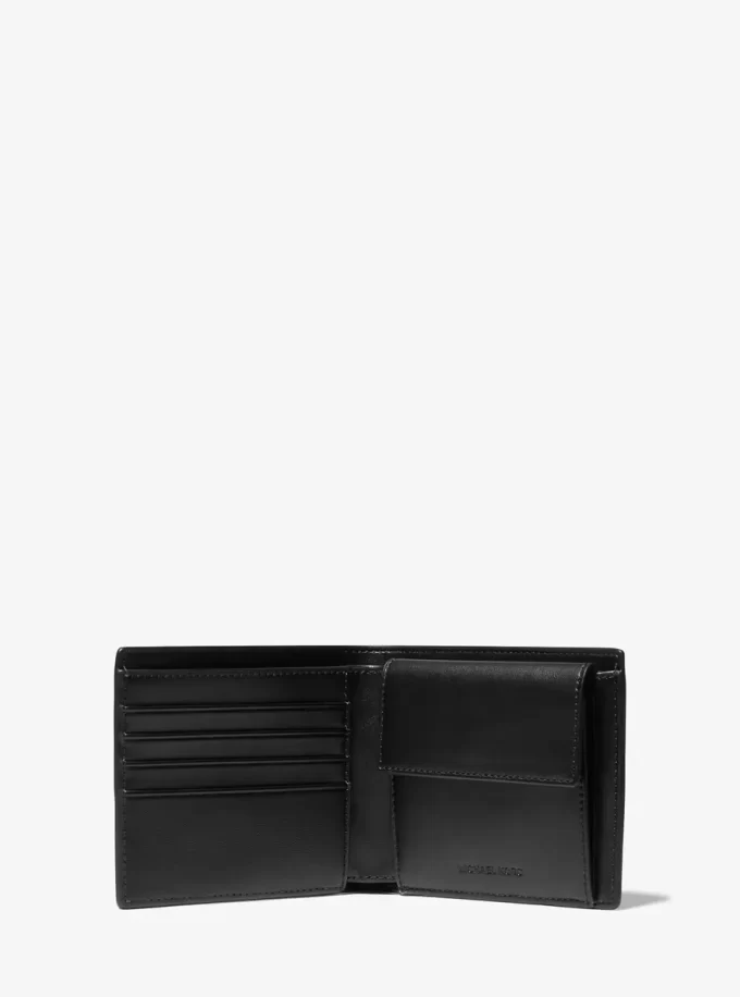 Portfel składany z logo Coopera i saszetką na monety