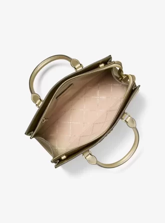 Średnia metaliczna torba Sheila