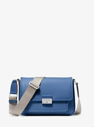 Średniej wielkości skórzana torba listonoszka Bradshaw