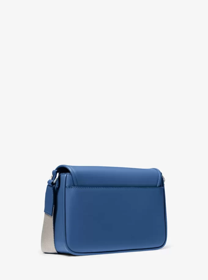 Średniej wielkości skórzana torba listonoszka Bradshaw