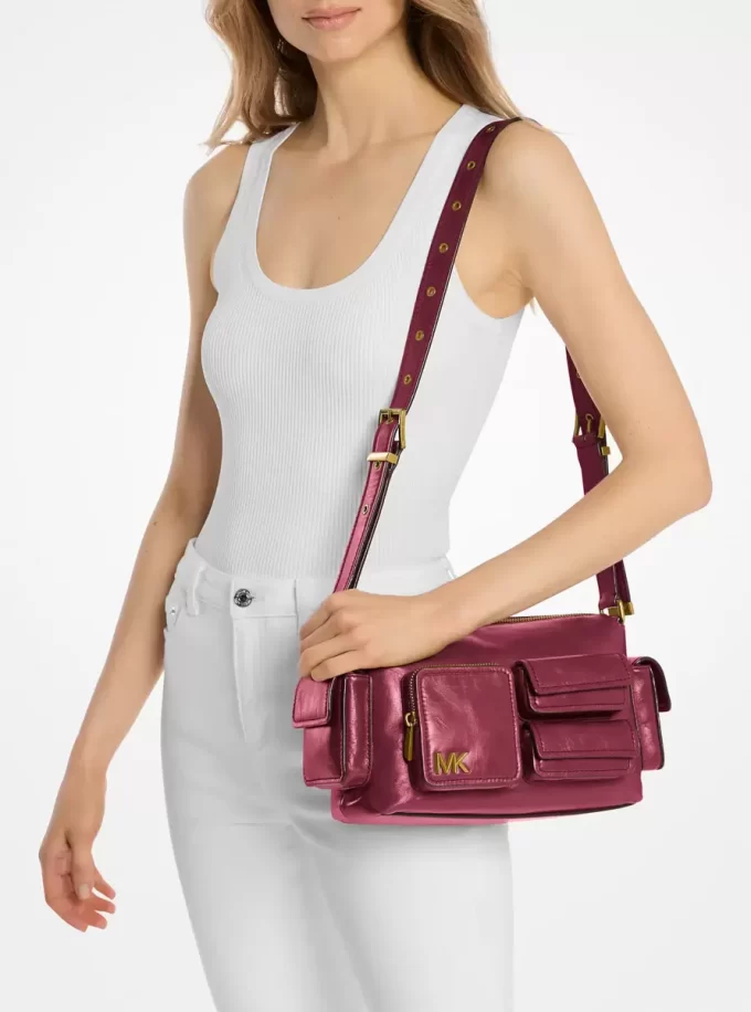 Średniej wielkości skórzana torba na ramię Dakota